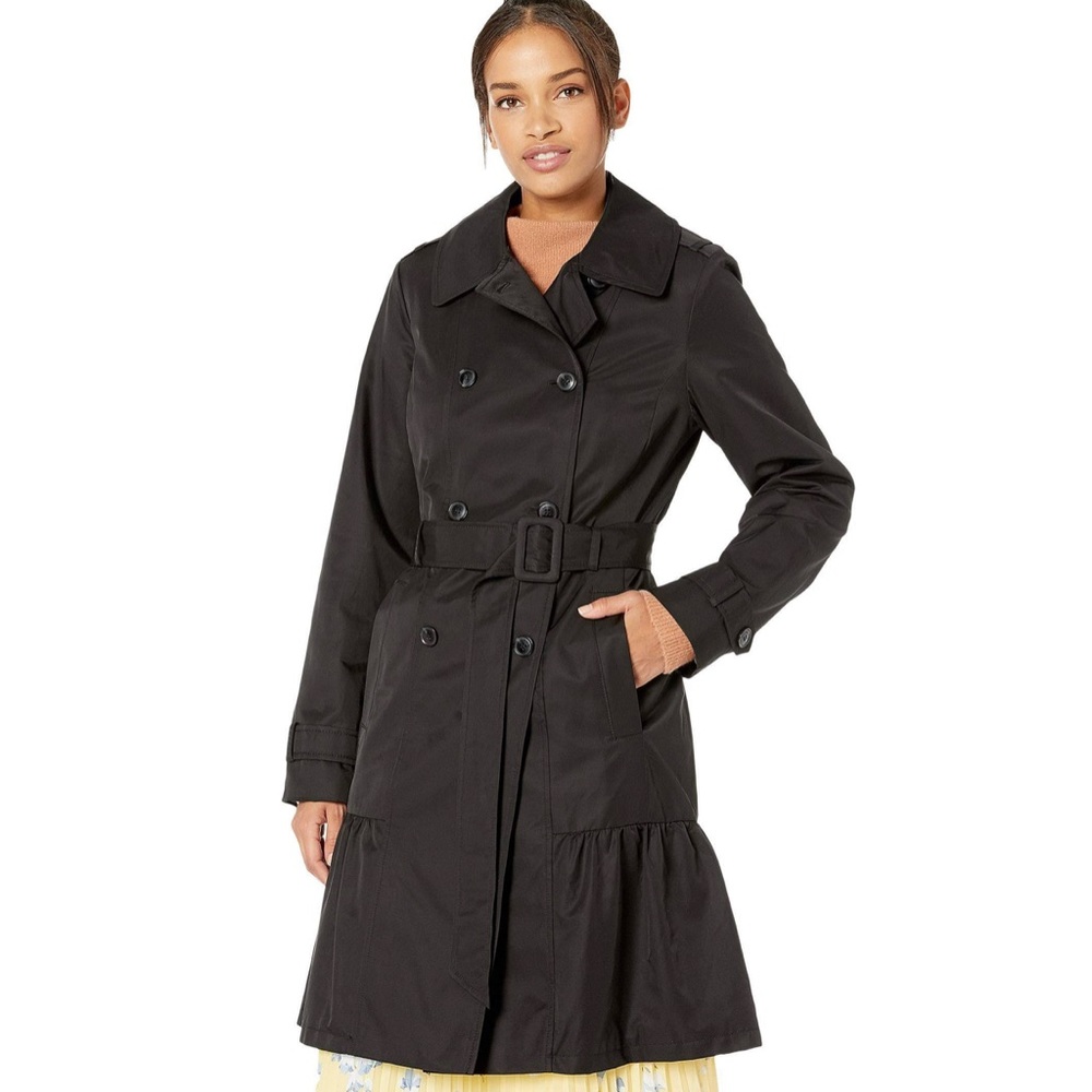 NWT✨ kate spade｜Double-Breasted Belted Trench coat